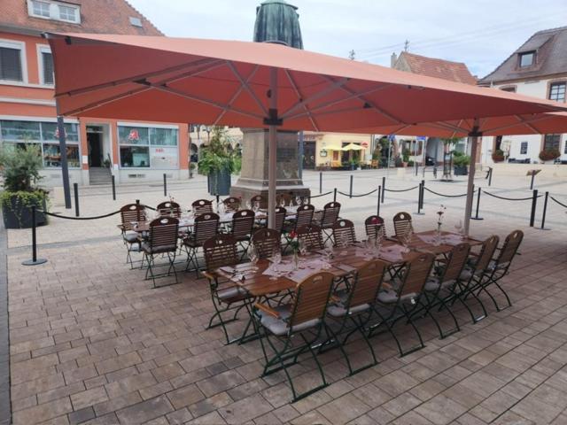Hotel Zum Goldenen Ochsen Maikammer Eksteriør billede